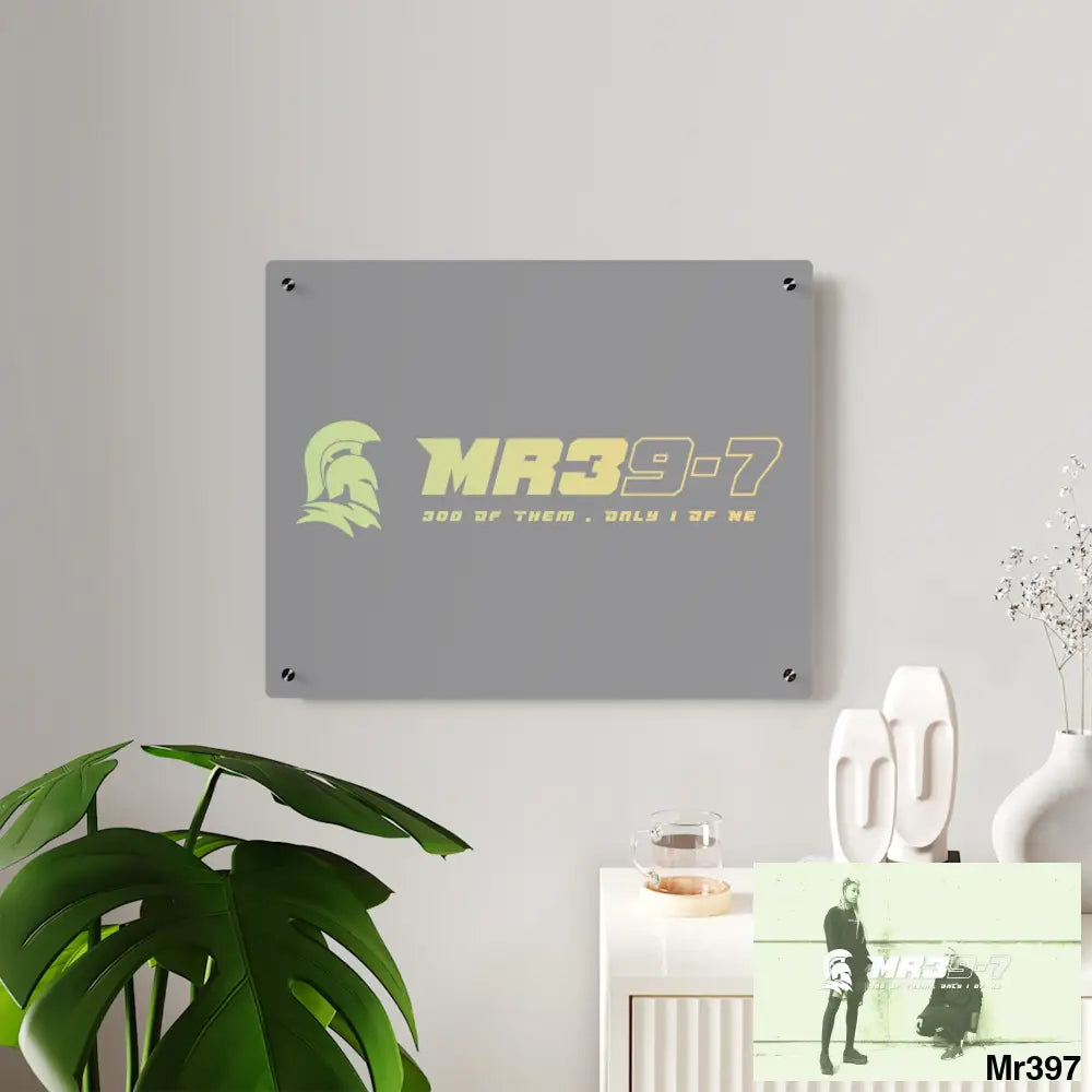 MR39 Sparta Sparta Acrylic Wall Art Panels Home Decor