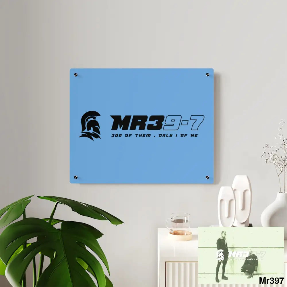MR39 -Sparta Acrylic Wall Art Panels Home Decor