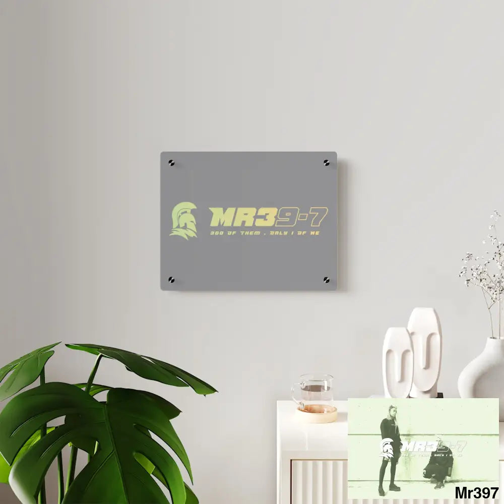 MR39 Sparta Sparta Acrylic Wall Art Panels Home Decor