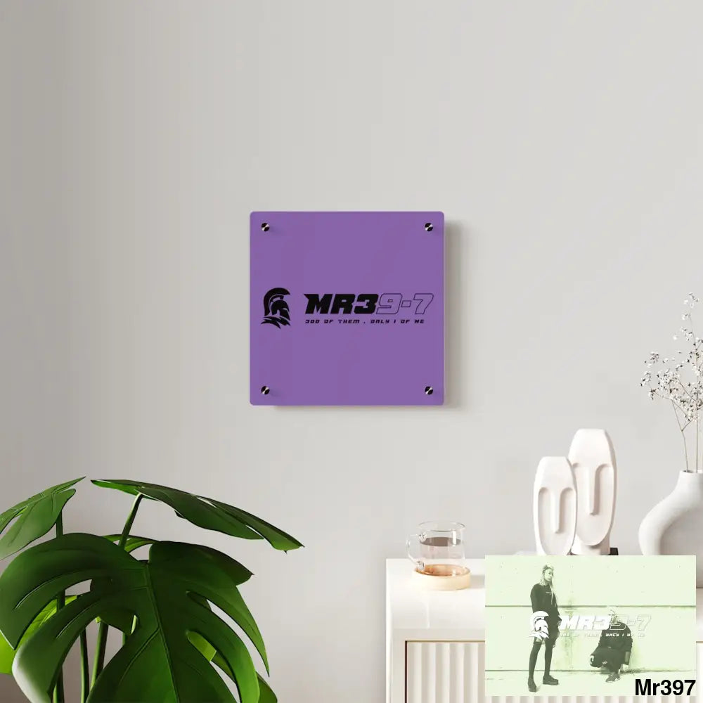 MR39 -Sparta Acrylic Wall Art Panels Home Decor