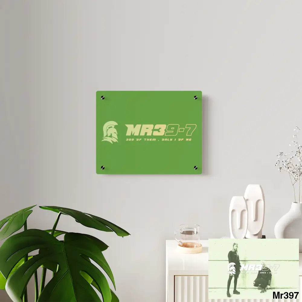 MR39 Sparta Sparta Acrylic Wall Art Panels Home Decor