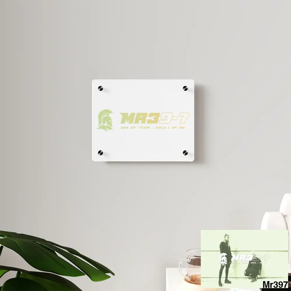 MR39 Sparta Sparta Acrylic Wall Art Panels Home Decor