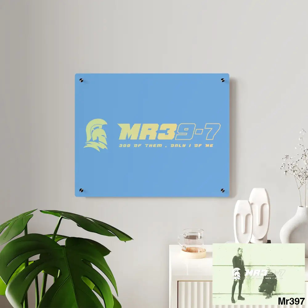 MR39 Sparta Sparta Acrylic Wall Art Panels Home Decor