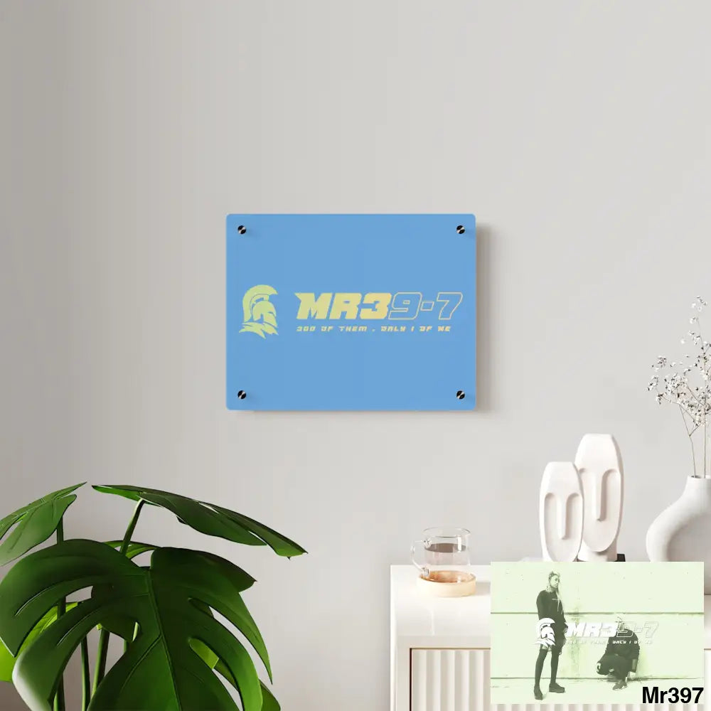 MR39 Sparta Sparta Acrylic Wall Art Panels Home Decor