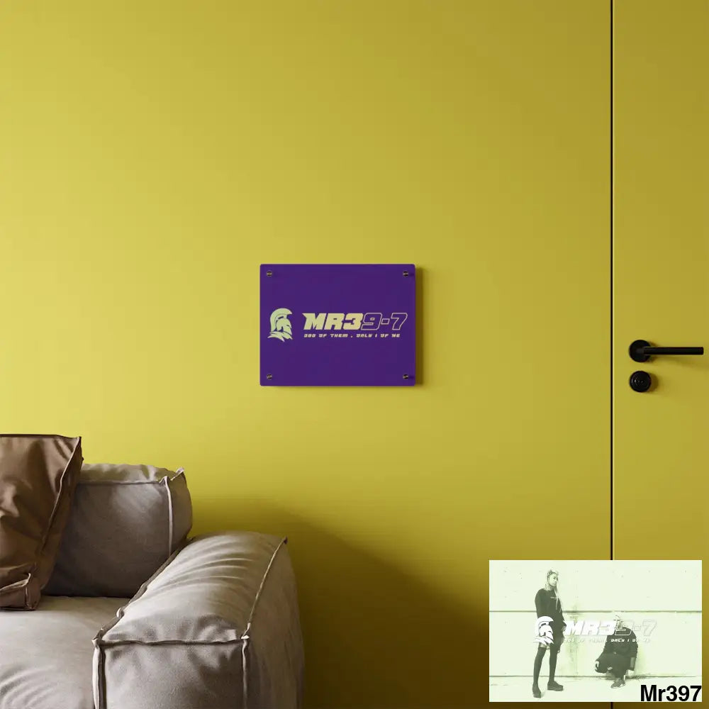 MR39 Sparta Sparta Acrylic Wall Art Panels Home Decor