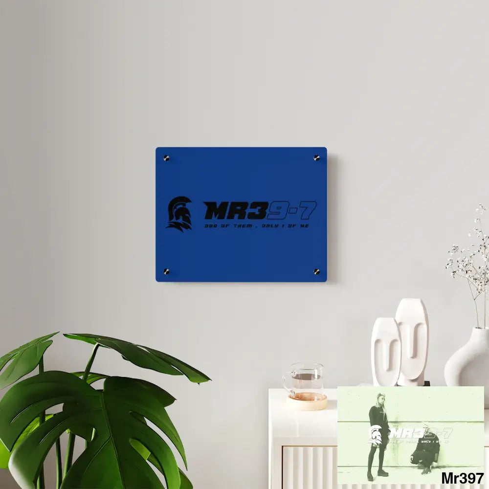 MR39 -Sparta Acrylic Wall Art Panels Home Decor