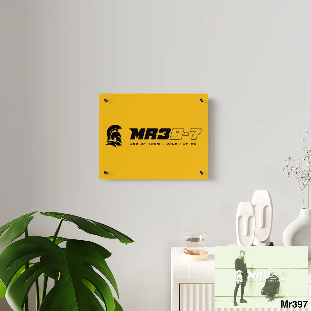 MR39 -Sparta Acrylic Wall Art Panels Home Decor