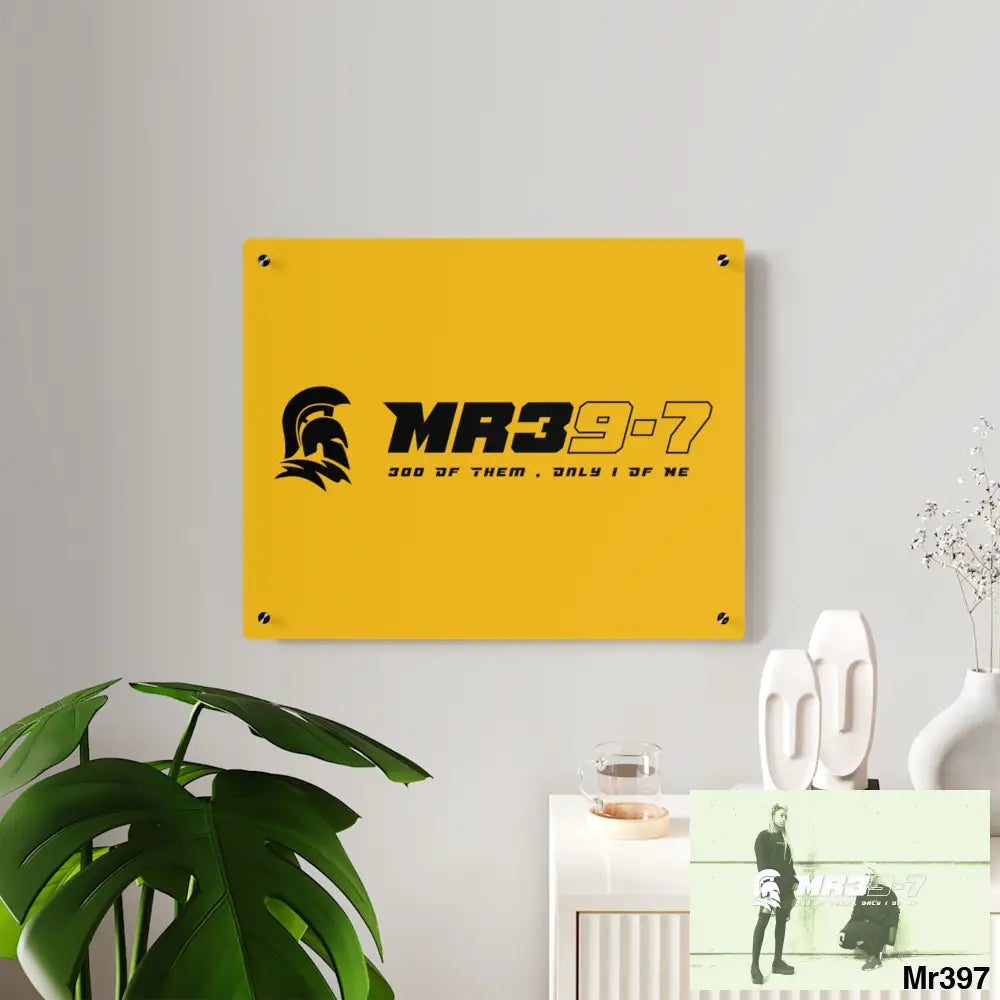 MR39 -Sparta Acrylic Wall Art Panels Home Decor