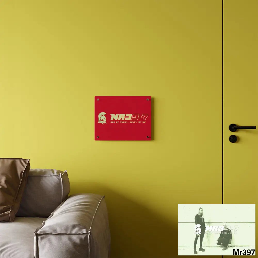 MR39 Sparta Sparta Acrylic Wall Art Panels Home Decor