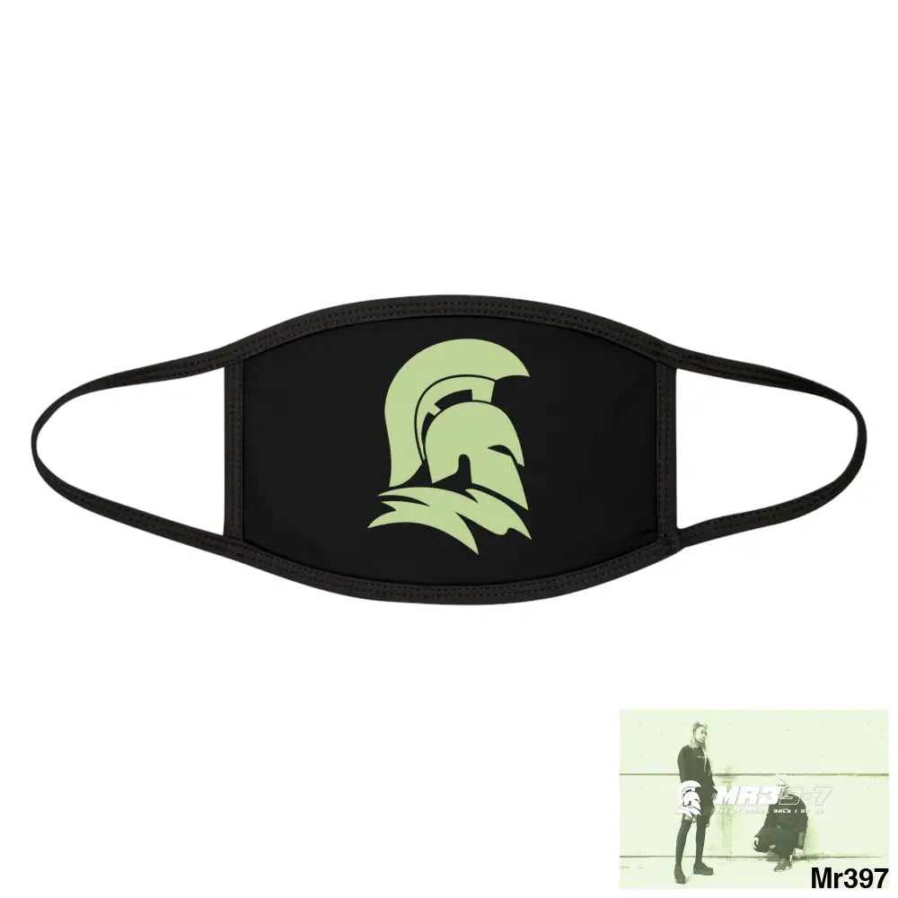 Mr39 SPARTA Mixed-Fabric Face Mask One size Accessories