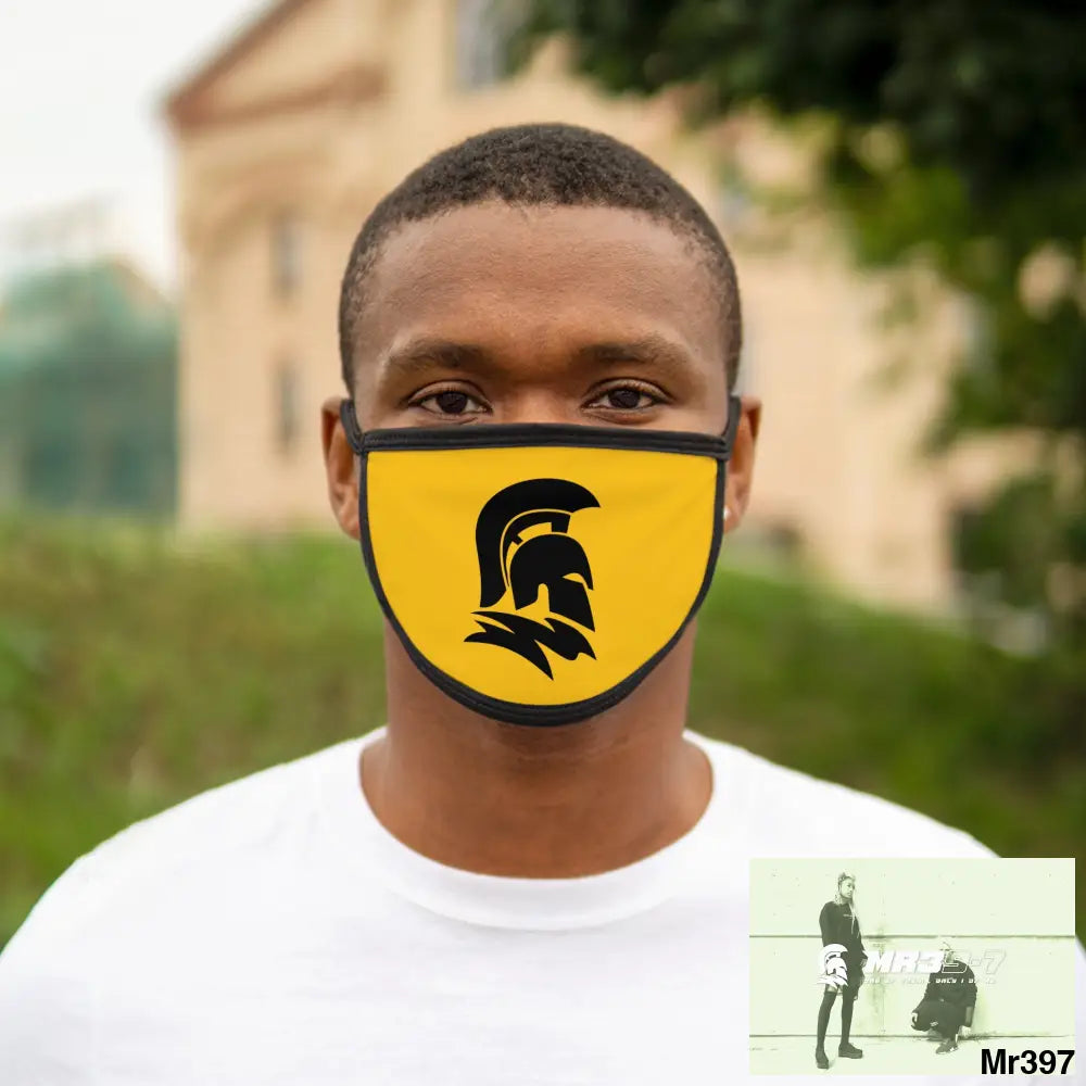 MR39 Sparta Mixed-Fabric Face Mask One size Accessories