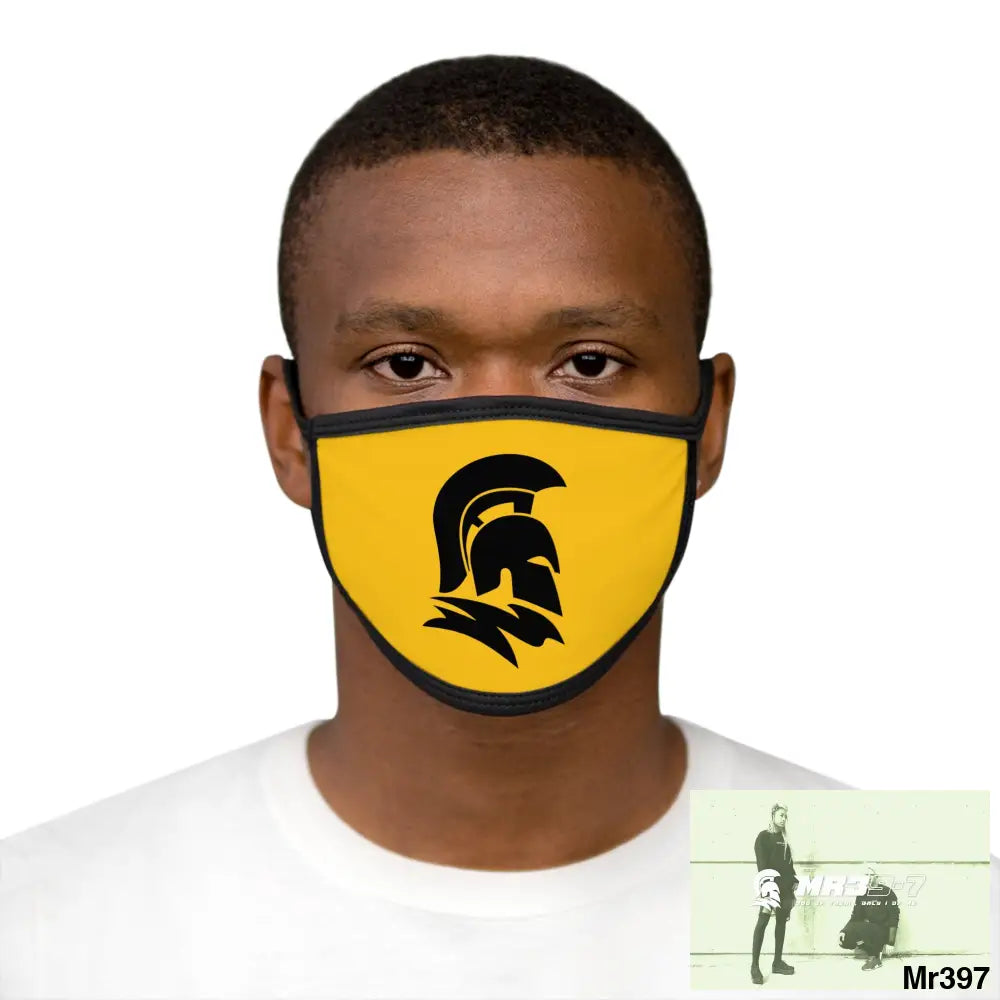 MR39 Sparta Mixed-Fabric Face Mask One size Accessories