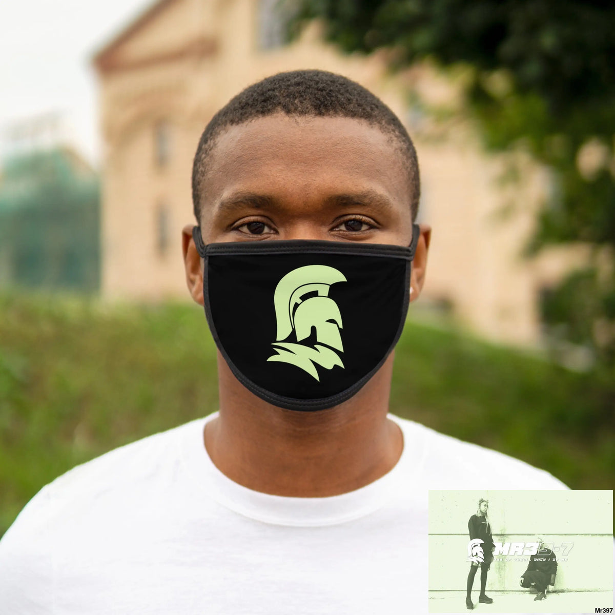 Mr39 SPARTA Mixed-Fabric Face Mask One size Accessories