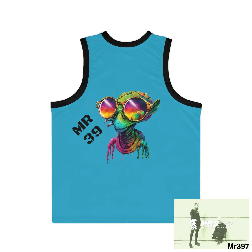 MR39 Tasered by the Met London 2021 Unisex Basketball Jersey (AOP) All Over Prints