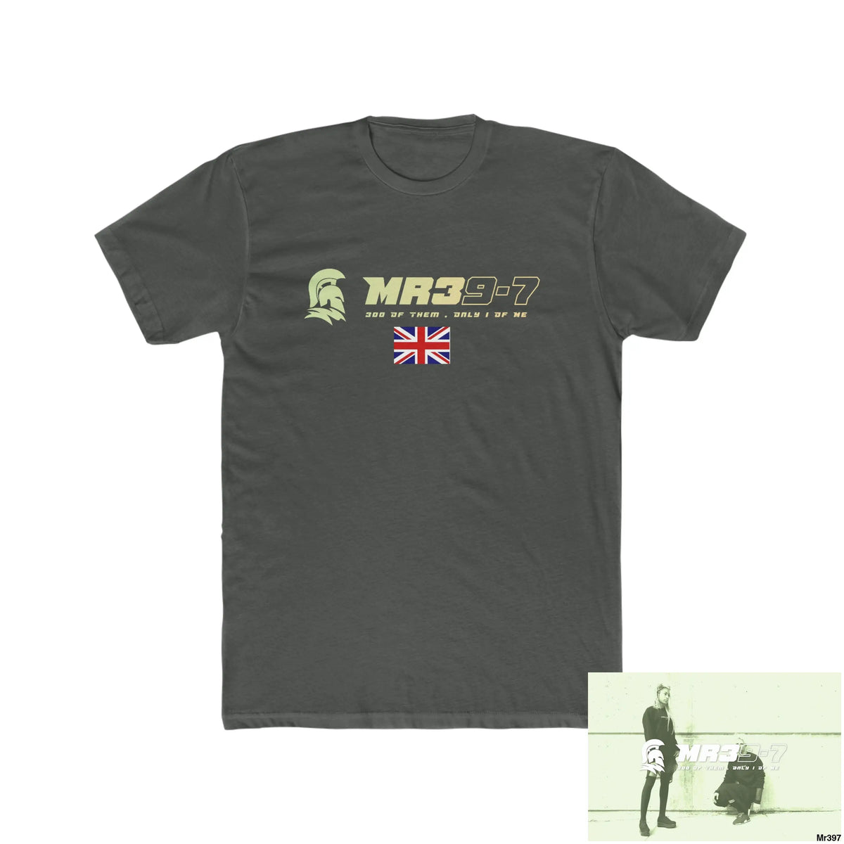 MR39 Telford & Wrekin -My home 2018 - Men’s Cotton Crew Tee Solid Heavy Metal / XS T-Shirt