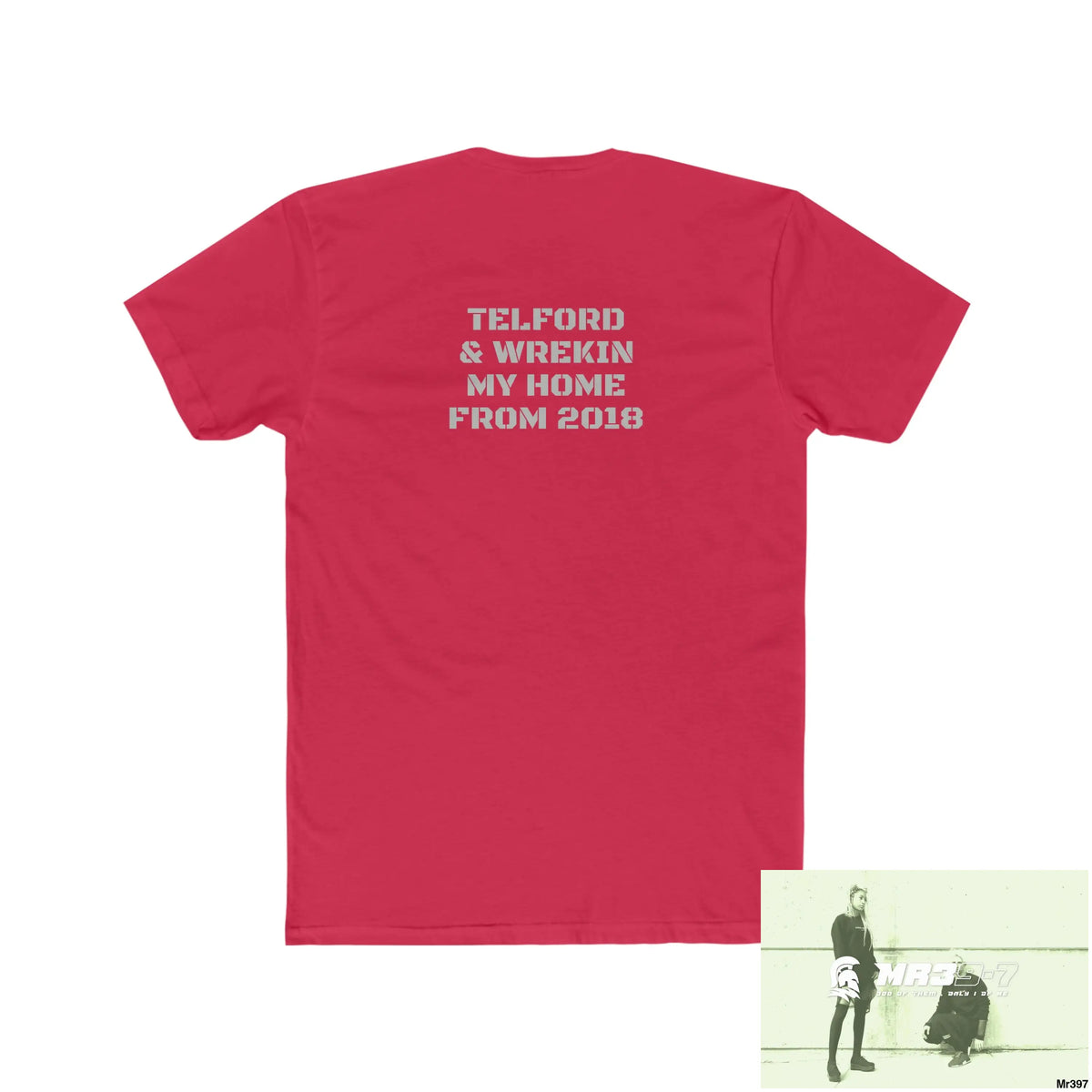 MR39 Telford & Wrekin -My home 2018 - Men’s Cotton Crew Tee T-Shirt