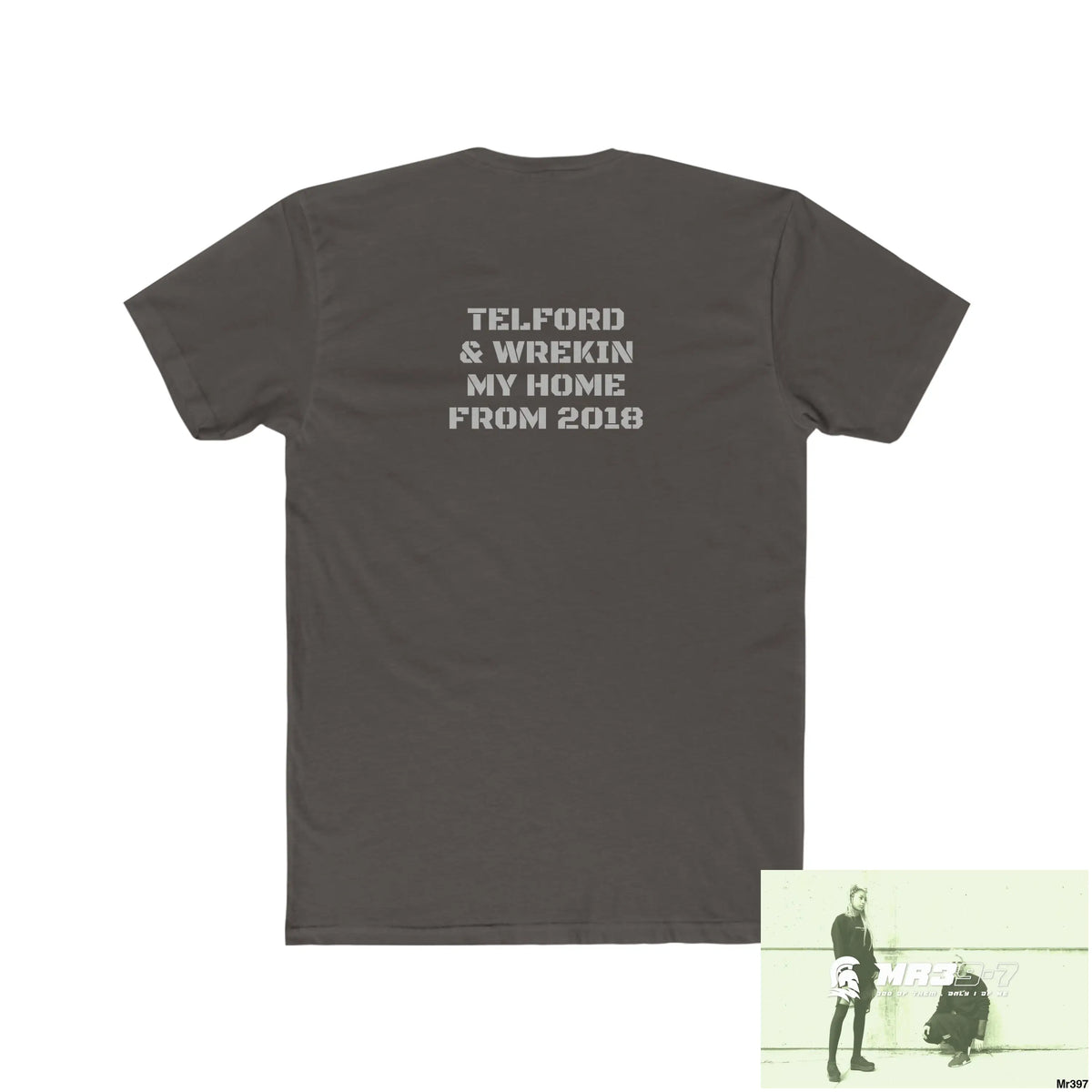 MR39 Telford & Wrekin -My home 2018 - Men’s Cotton Crew Tee T-Shirt
