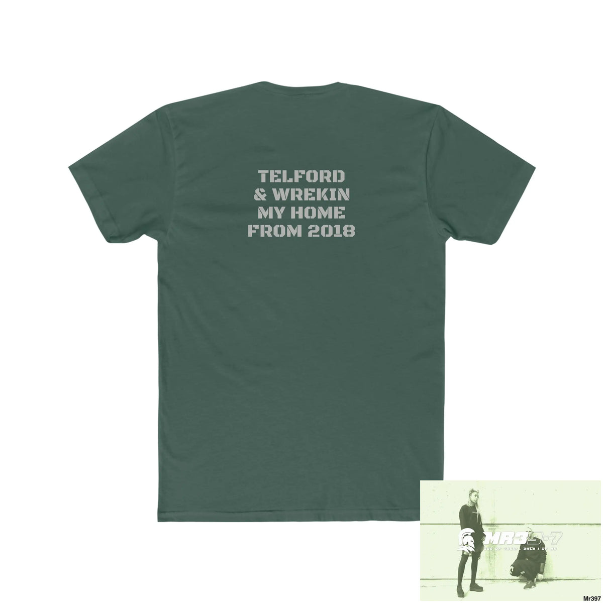 MR39 Telford & Wrekin -My home 2018 - Men’s Cotton Crew Tee T-Shirt