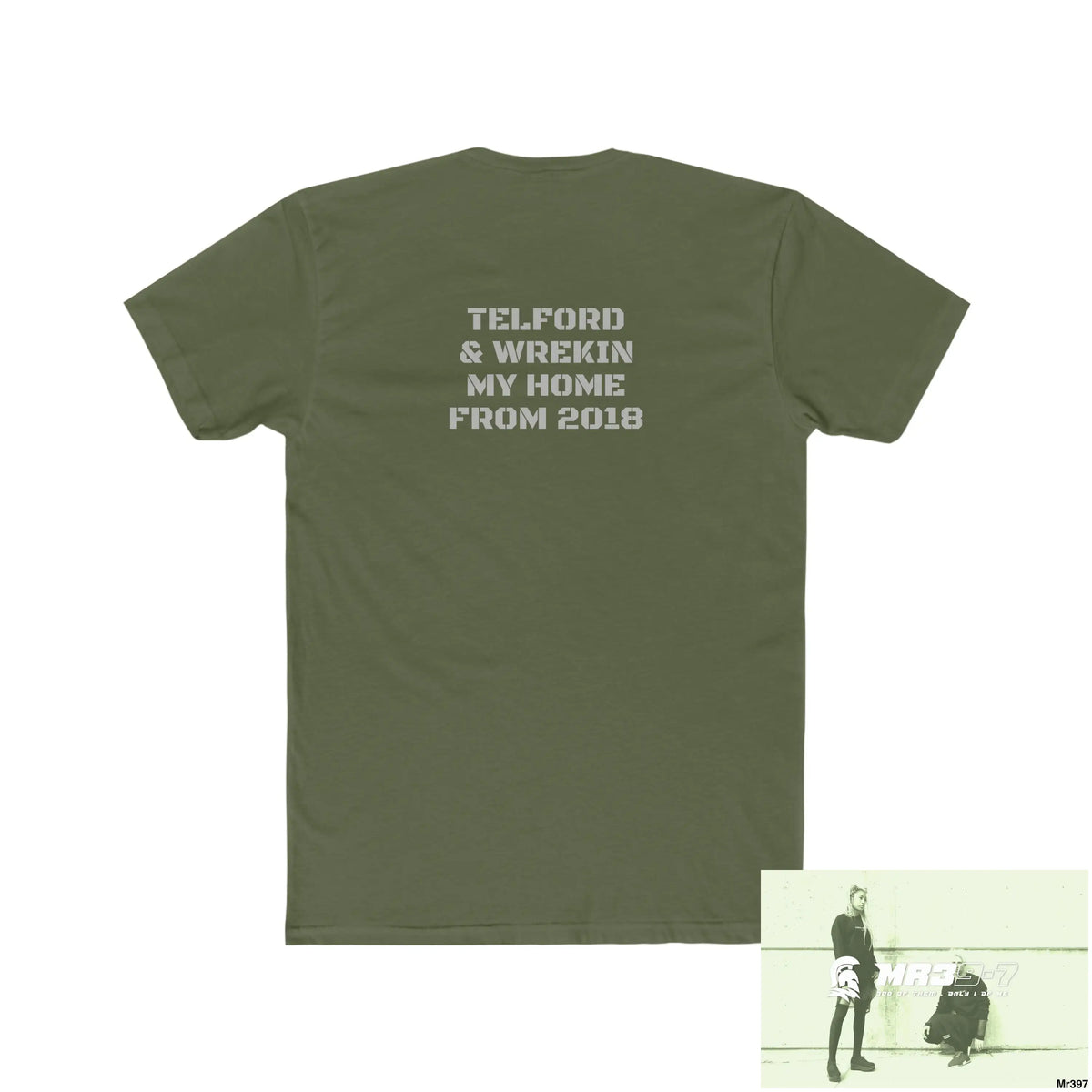MR39 Telford & Wrekin -My home 2018 - Men’s Cotton Crew Tee T-Shirt