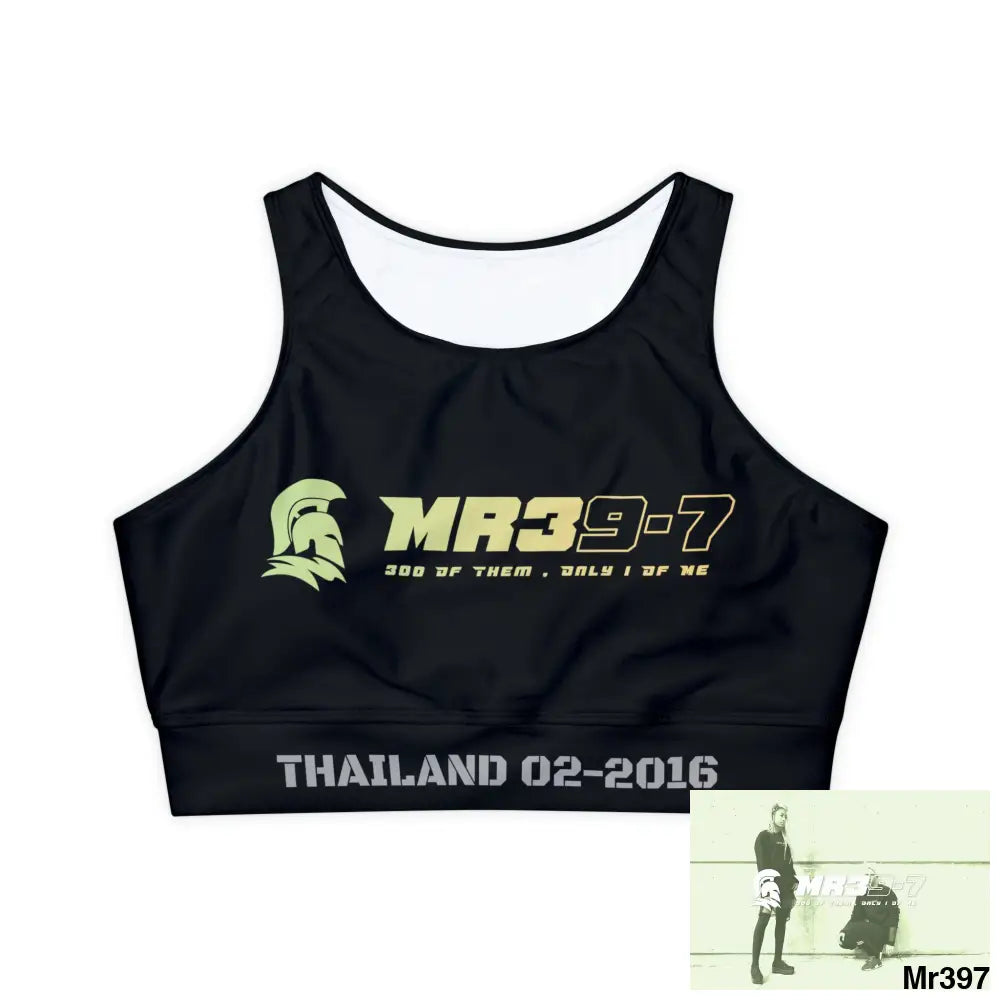 MR39 Thailand Lined Padded Sports Bra (AOP) XS All Over Prints