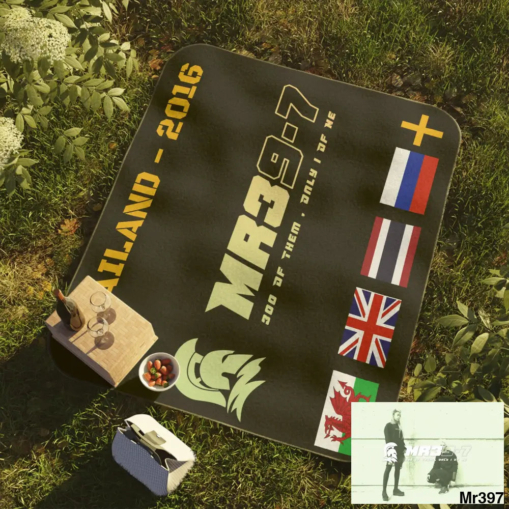 MR39 Thailand Picnic Blanket 61’’ × 51’’ Home Decor