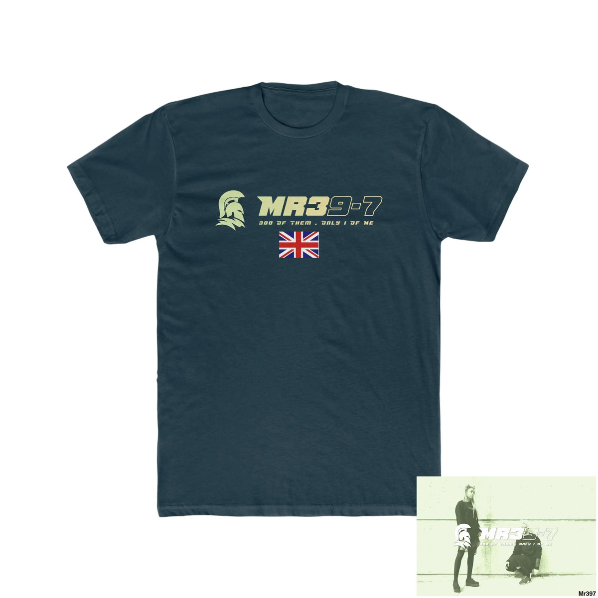 MR39 The Tactical move Powys to Shrewsbury 2016 - Men’s Cotton Crew Tee Solid Midnight Navy / XS T-Shirt