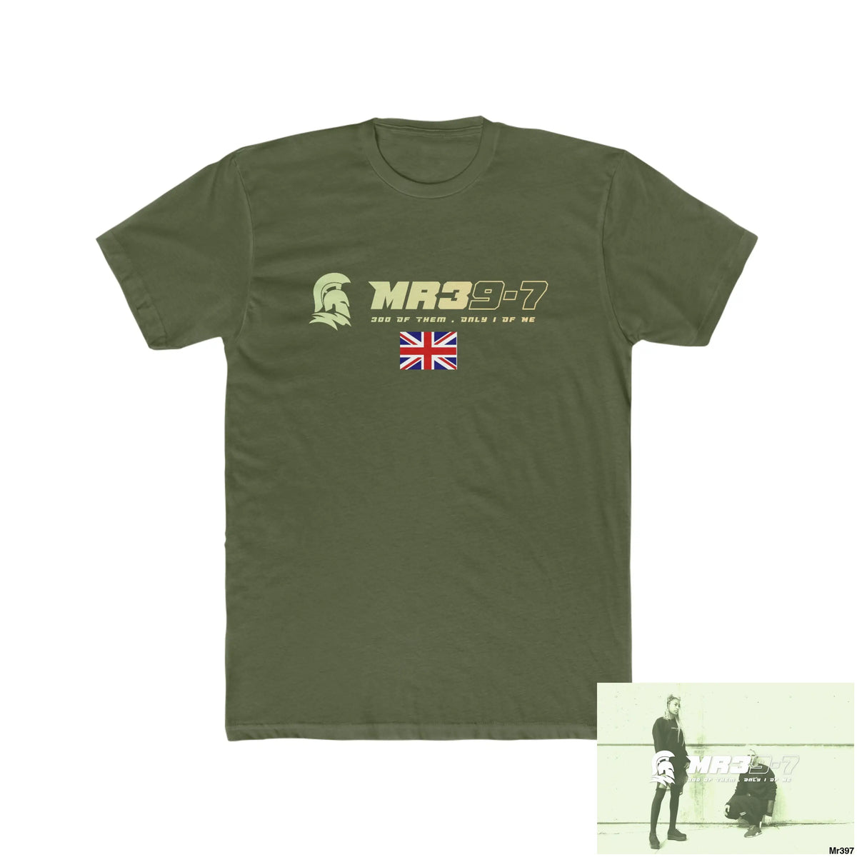 MR39 The Tactical move Powys to Shrewsbury 2016 - Men’s Cotton Crew Tee Solid Military Green / XS T-Shirt