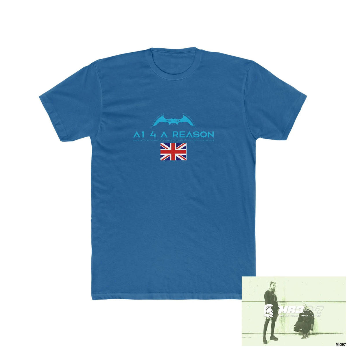 MR39 undercover SAS assassination Men’s Cotton Crew Tee Solid Cool Blue / S T-Shirt
