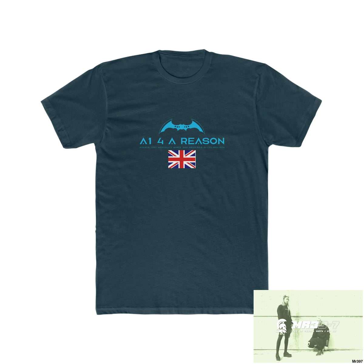 MR39 undercover SAS assassination Men’s Cotton Crew Tee Solid Midnight Navy / XS T-Shirt