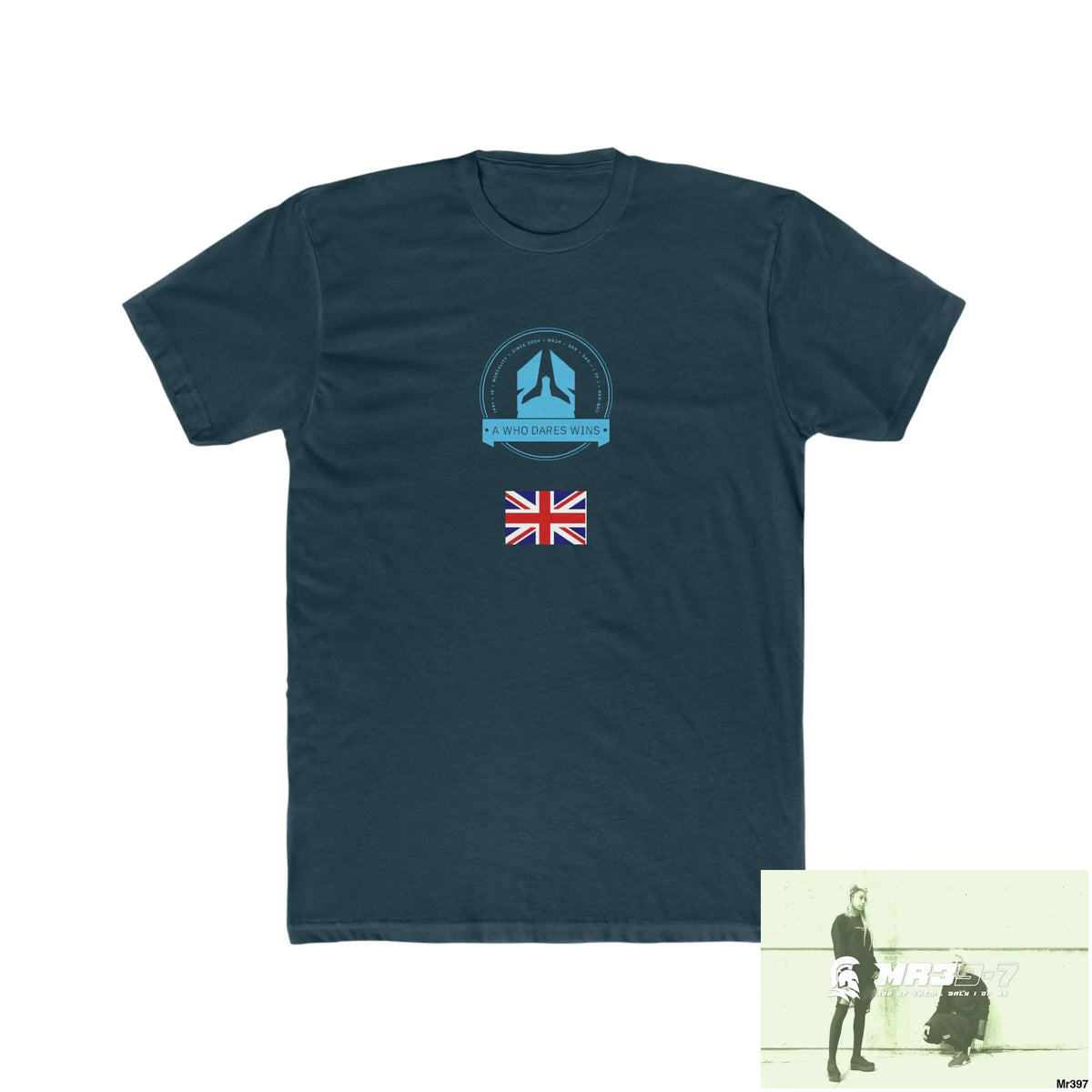 MR39 undercover SAS assassination Men’s Cotton Crew Tee Solid Midnight Navy / XS T-Shirt
