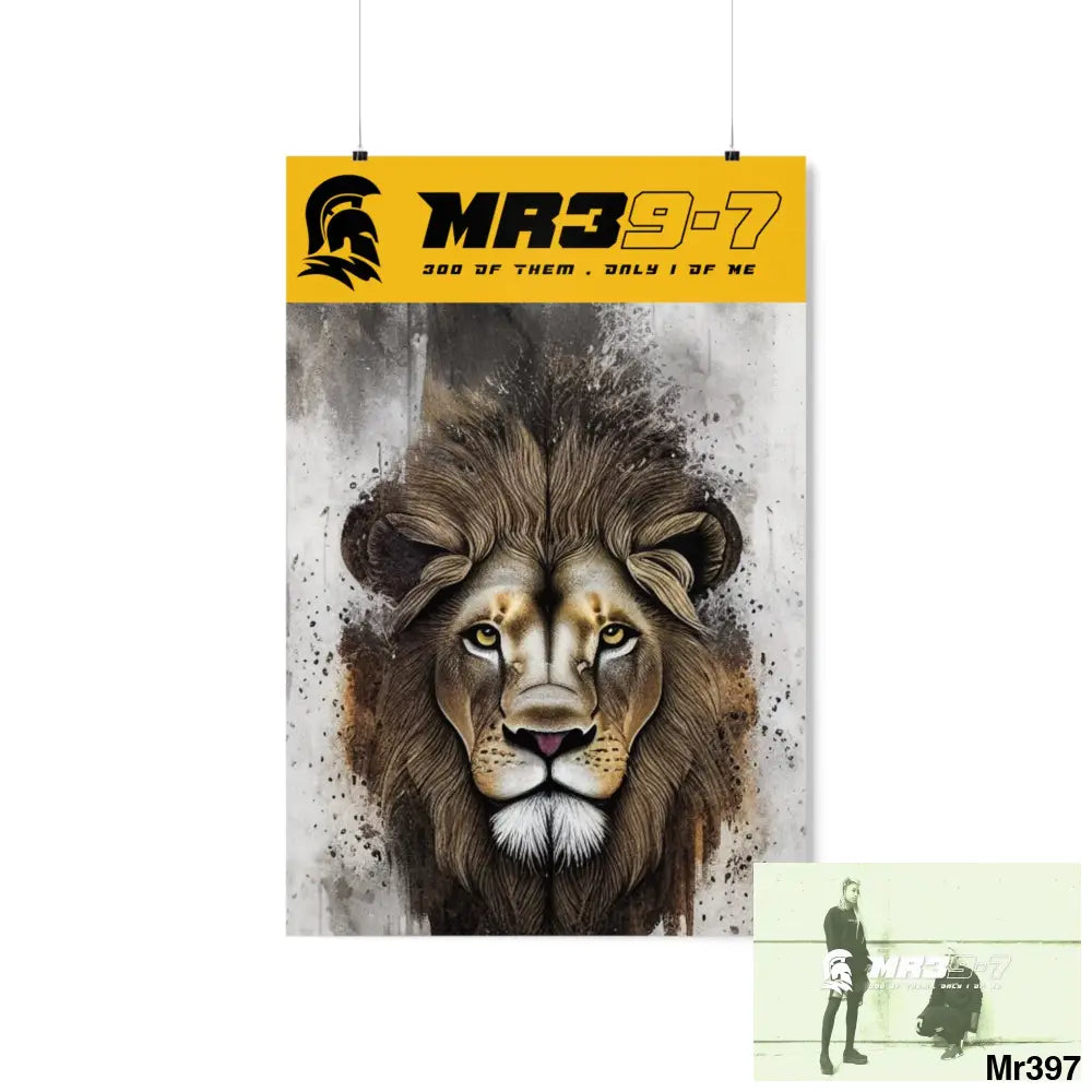 MR39 Vigilante Matte Vertical Posters Poster