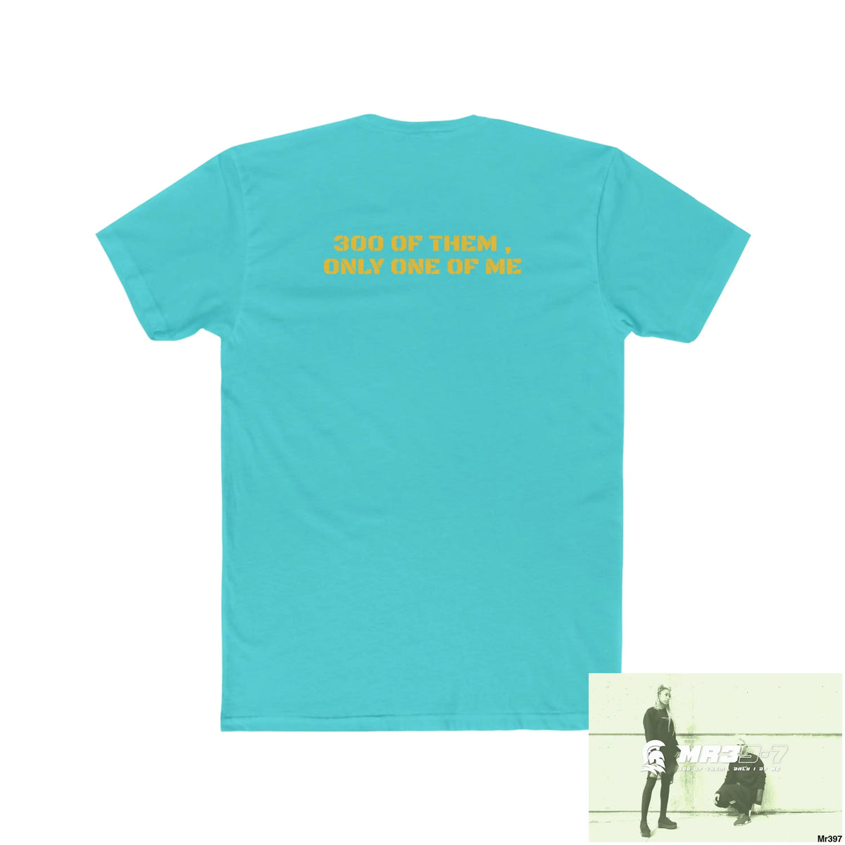 MR39S Faith over fear -Men’s Cotton Crew Tee T-Shirt