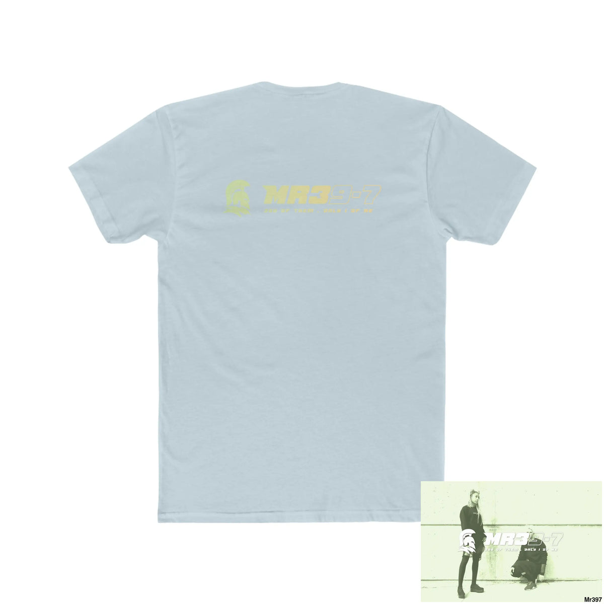 MR39S Faith over fear - Men’s Cotton Crew Tee T-Shirt