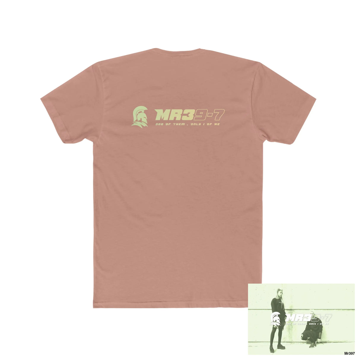 MR39S Faith over fear - Men’s Cotton Crew Tee T-Shirt