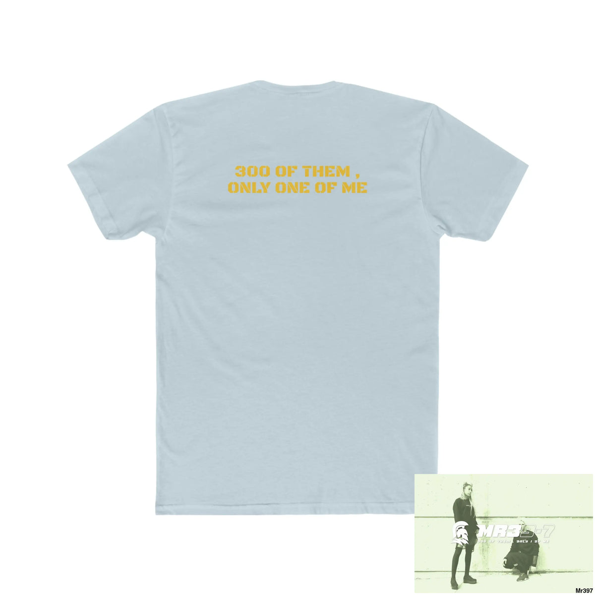 MR39S Faith over fear -Men’s Cotton Crew Tee T-Shirt