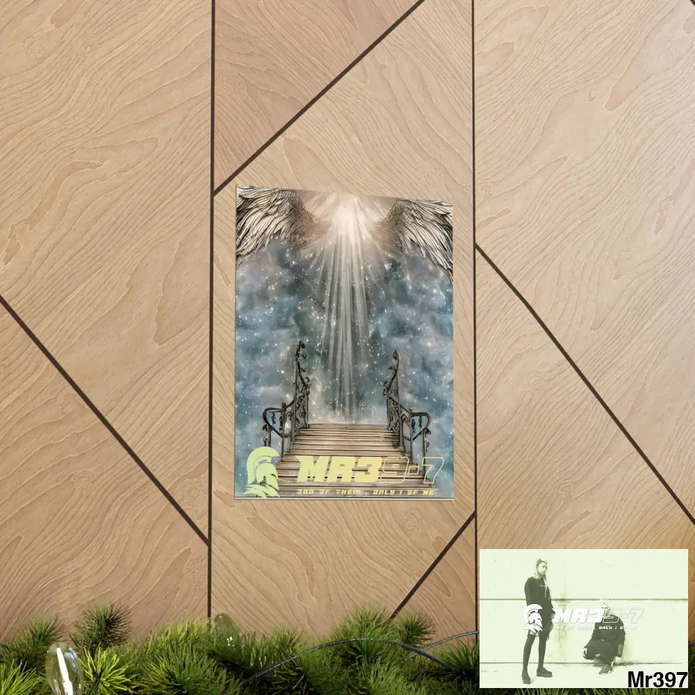 MR39S stairway to heaven. Matte Vertical Posters Poster