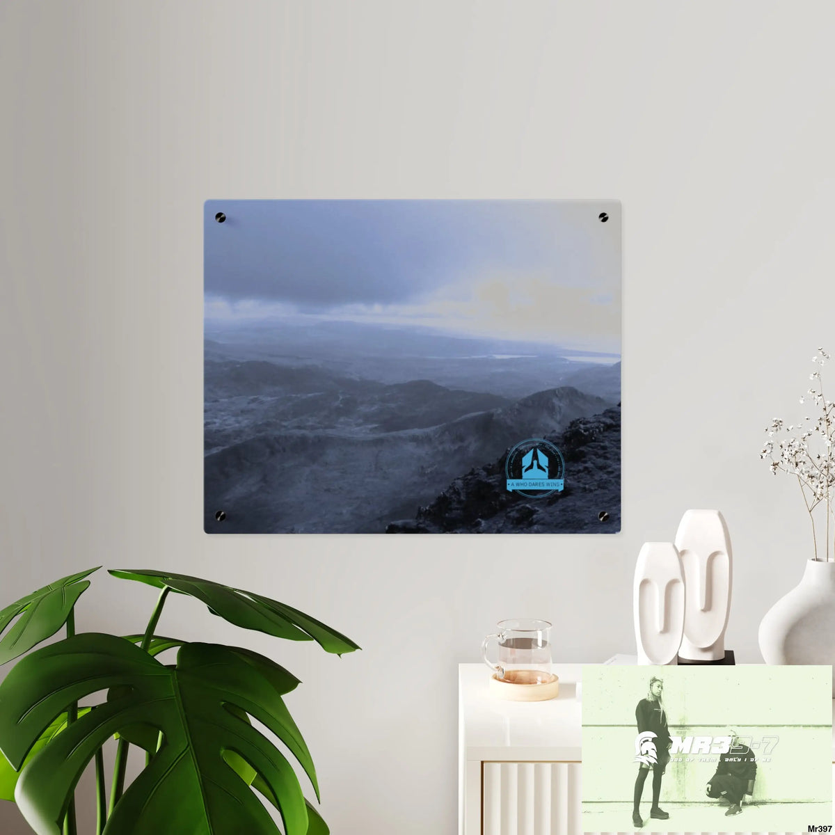 Mt Snowdon 20X May My Birthday 2nd SAS link obtained My Death Thailand -Barmouth Ltd Edition Acrylic Wall Art Panels