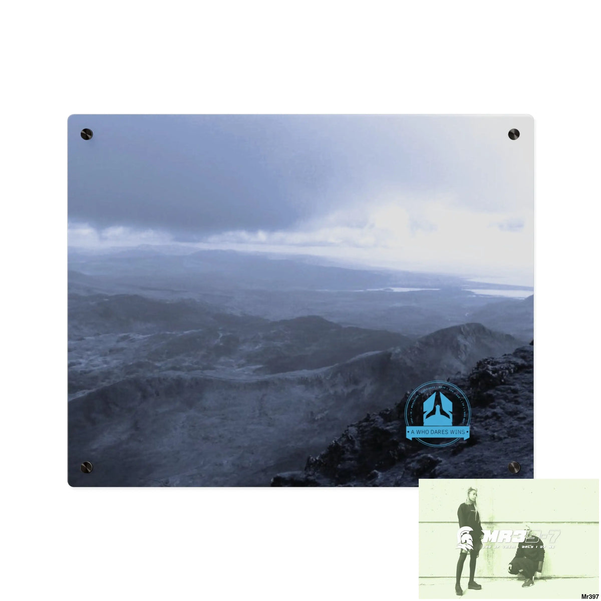 Mt Snowdon 20X May My Birthday 2nd SAS link obtained My Death Thailand -Barmouth Ltd Edition Acrylic Wall Art Panels