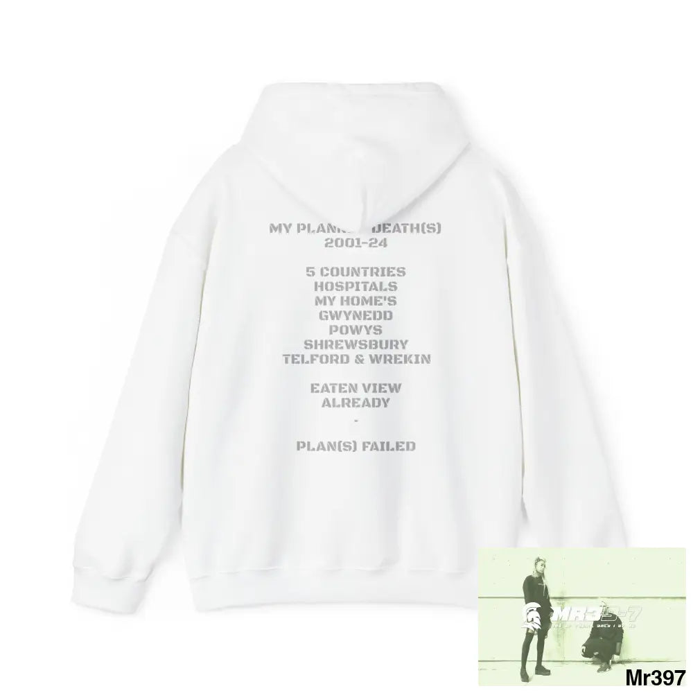 My life My Death(s) Their Plans Failed 01-24 Unisex Heavy Blend™ Hooded Sweatshirt Hoodie