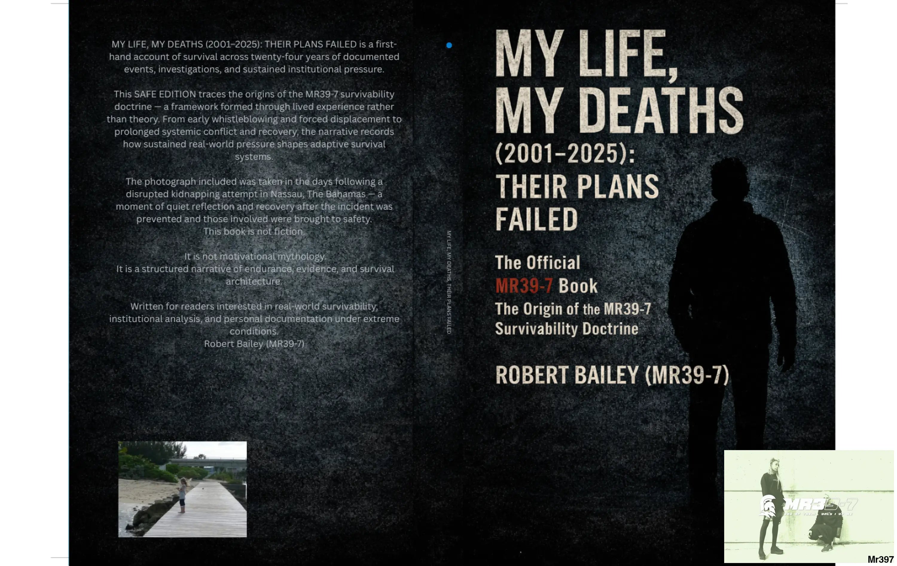 My Life My Deaths (2001–2025): Their Plans Failed Clean / Public Edition — Hardback Book Services