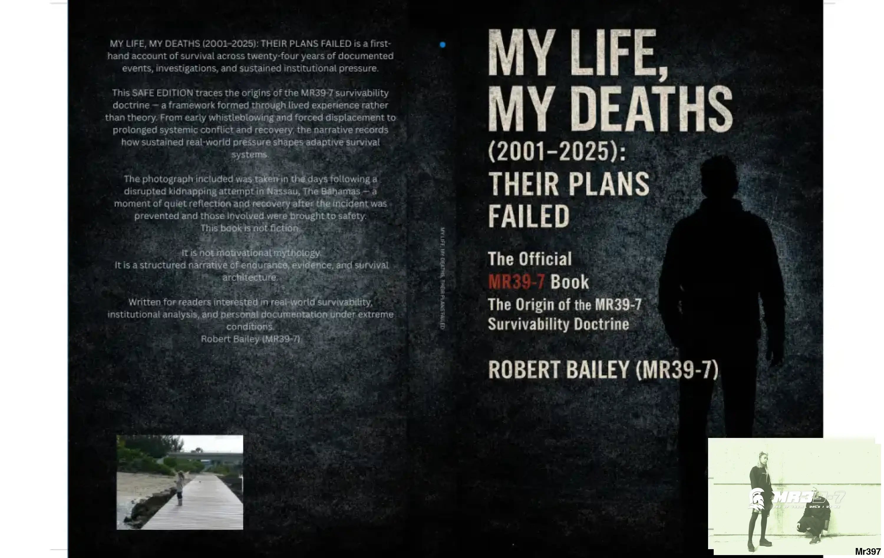 My Life My Deaths (2001–2025): Their Plans Failed Clean / Public Edition — Hardback Book Services