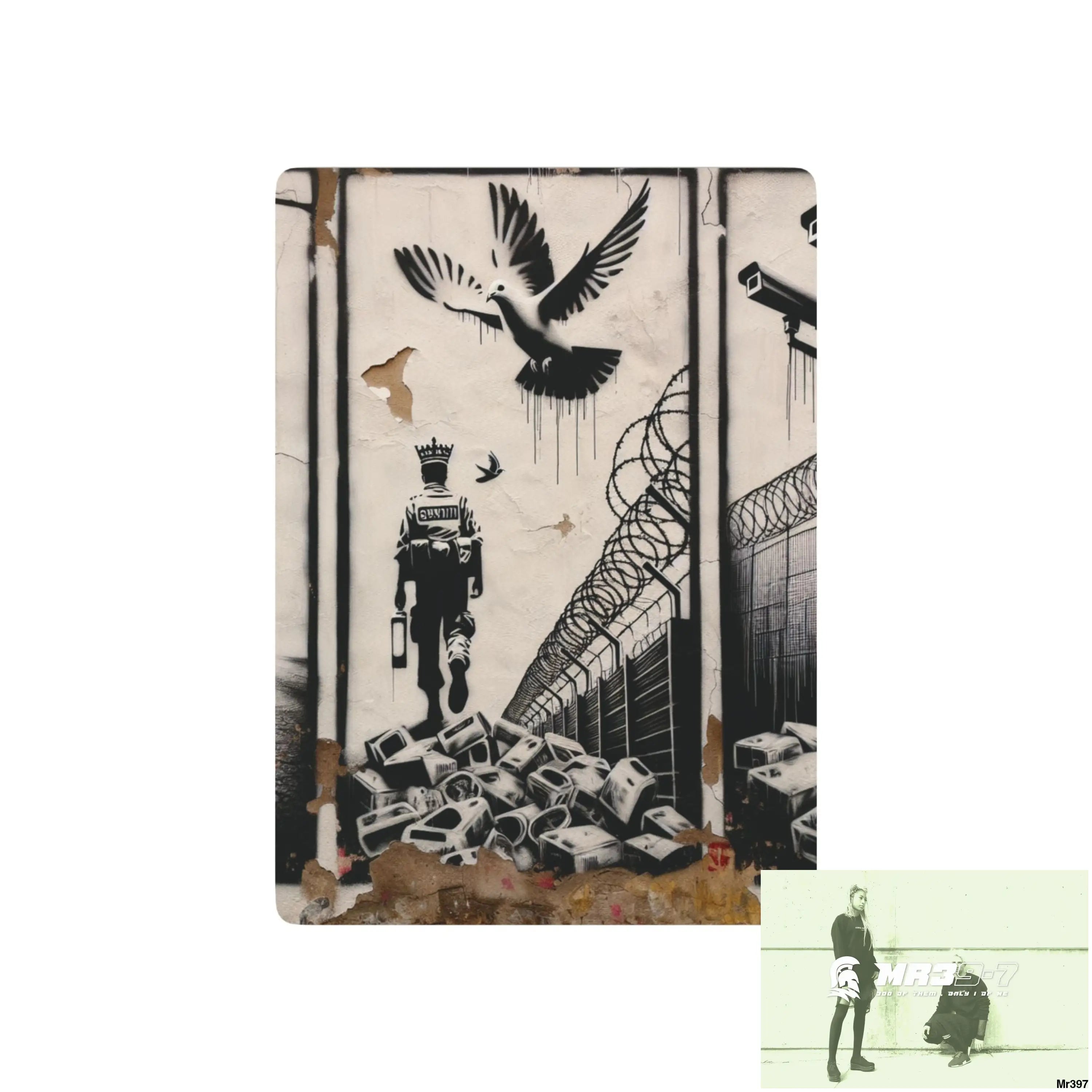 My Life My Deaths Their Plans Failed 2001-2025 Banksy Inspired My life My Deaths Fail no 2 Ltd Edition Custom Poker
