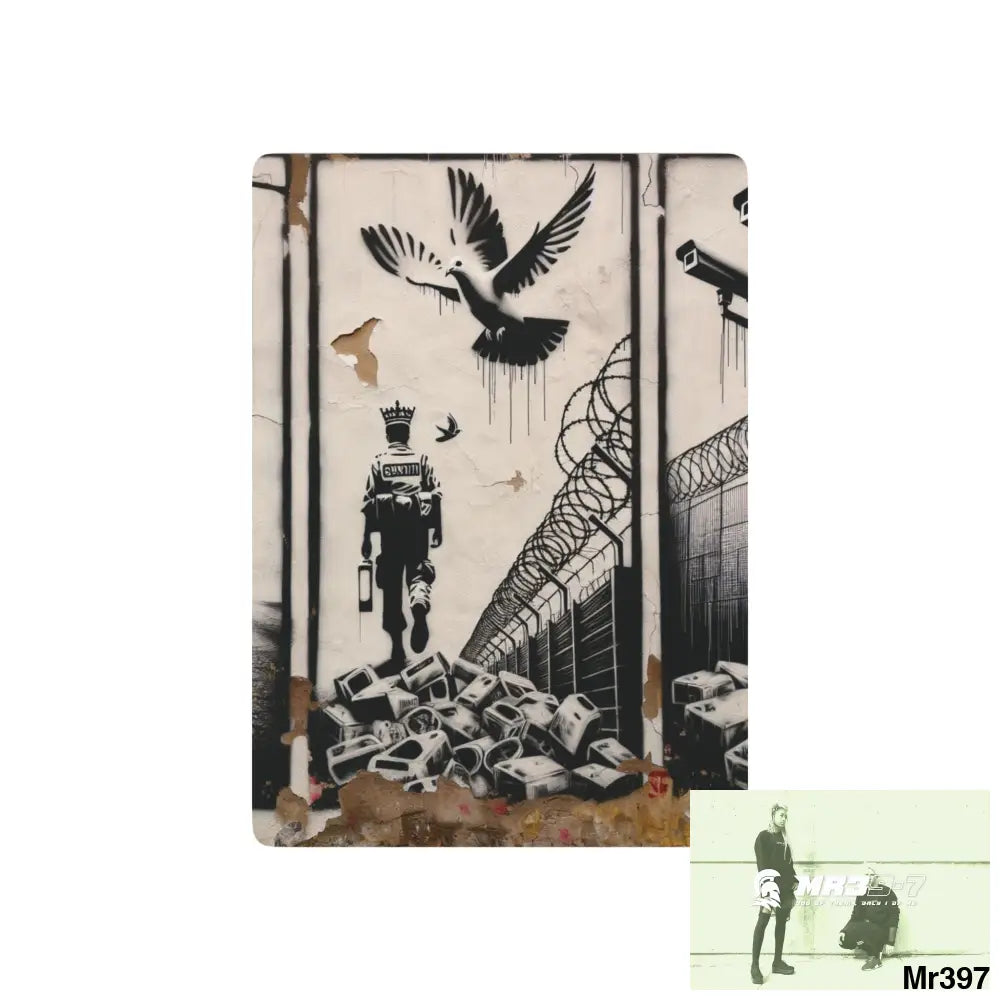 My Life My Deaths Their Plans Failed 2001-2025 Banksy Inspired My life My Deaths Fail no 2 Ltd Edition Custom Poker