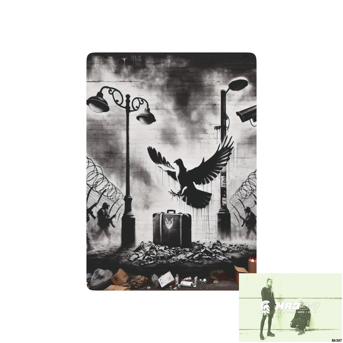 My Life My Deaths Their Plans Failed 2001-2025 Banksy Inspired My life My Deaths Fail no 3 Ltd Edition Custom Poker
