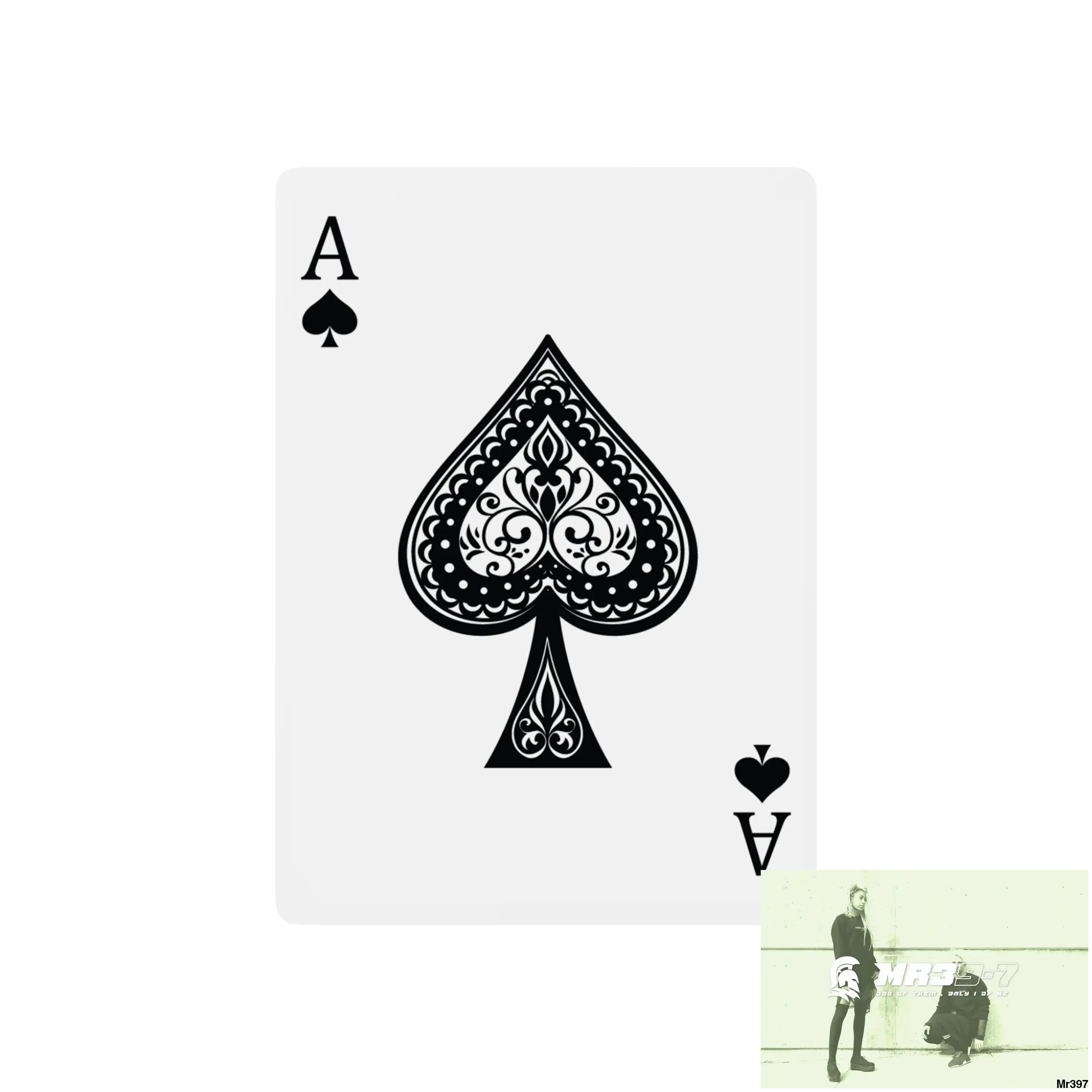 My Life My Deaths Their Plans Failed 2001-2025 Banksy Inspired My life My Deaths Fail no 3 Ltd Edition Custom Poker