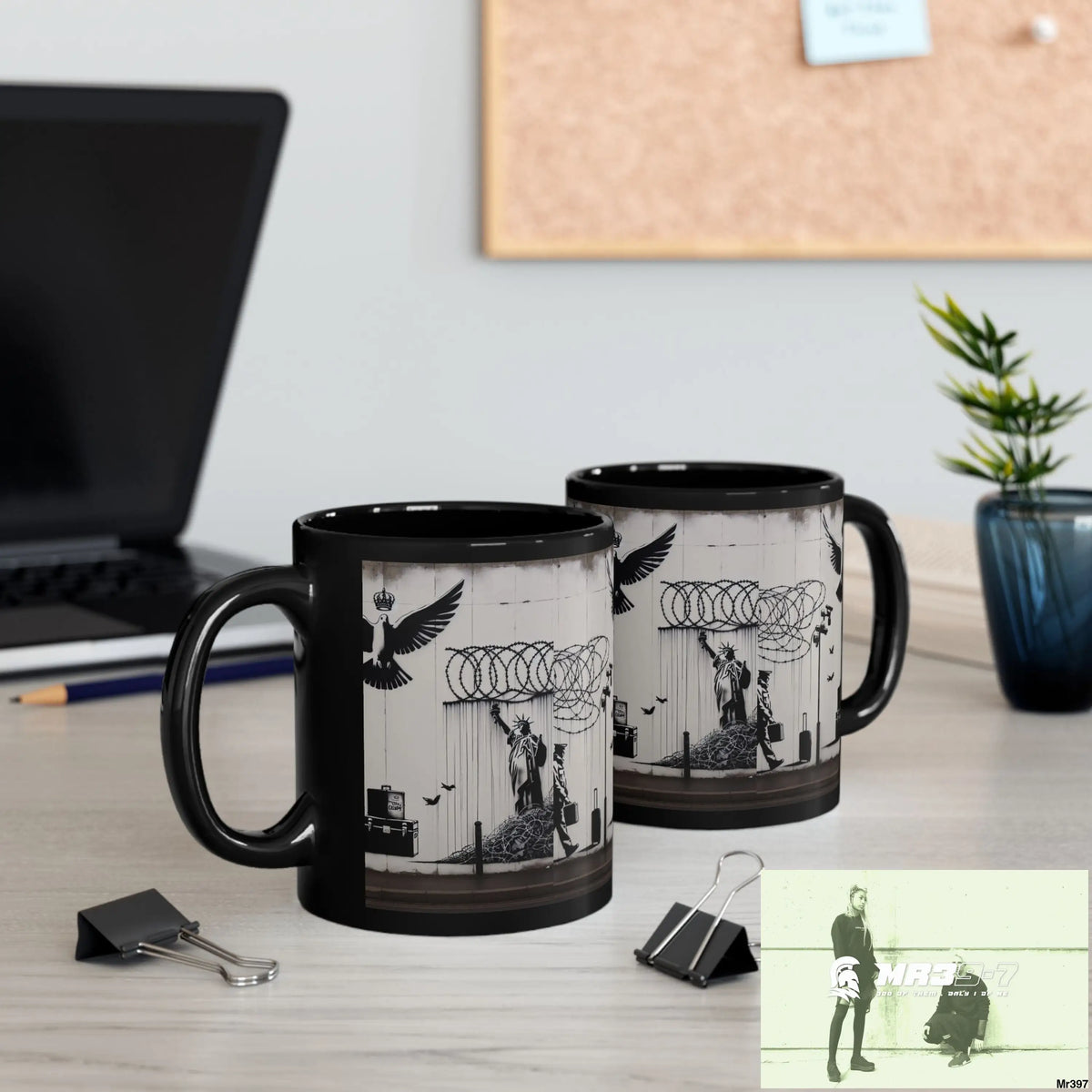 MY LIFE MY DEATHS THEIR PLANS FAILED 2001 TO 2025 LTD EDITION NO 2 11oz Tactical GB / Black Mug 11oz Mug