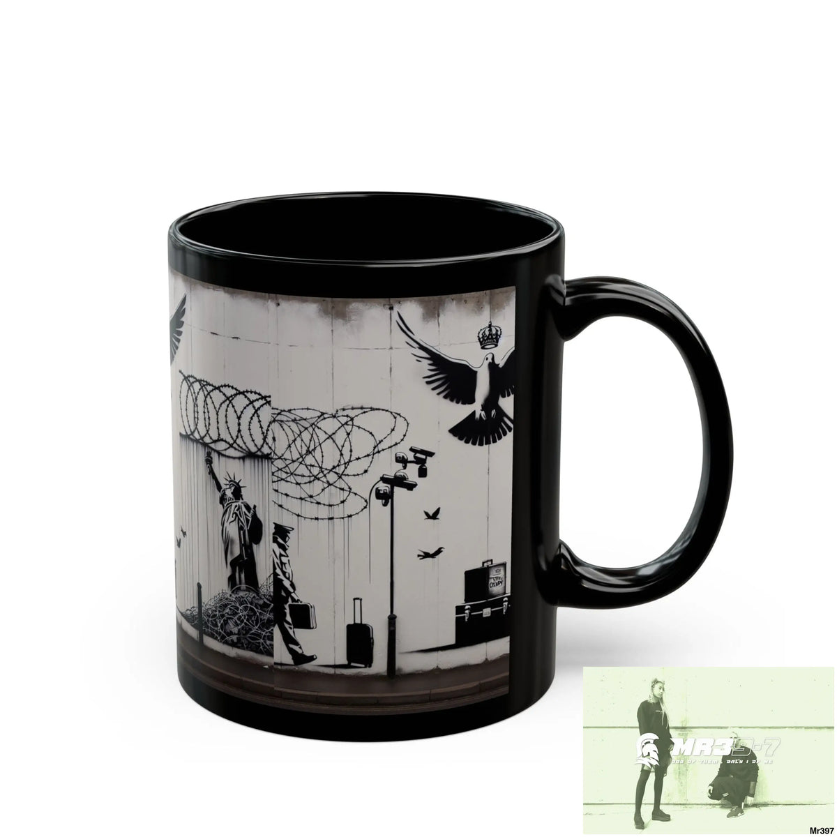 MY LIFE MY DEATHS THEIR PLANS FAILED 2001 TO 2025 LTD EDITION NO 2 11oz Tactical GB / Black Mug 11oz Mug