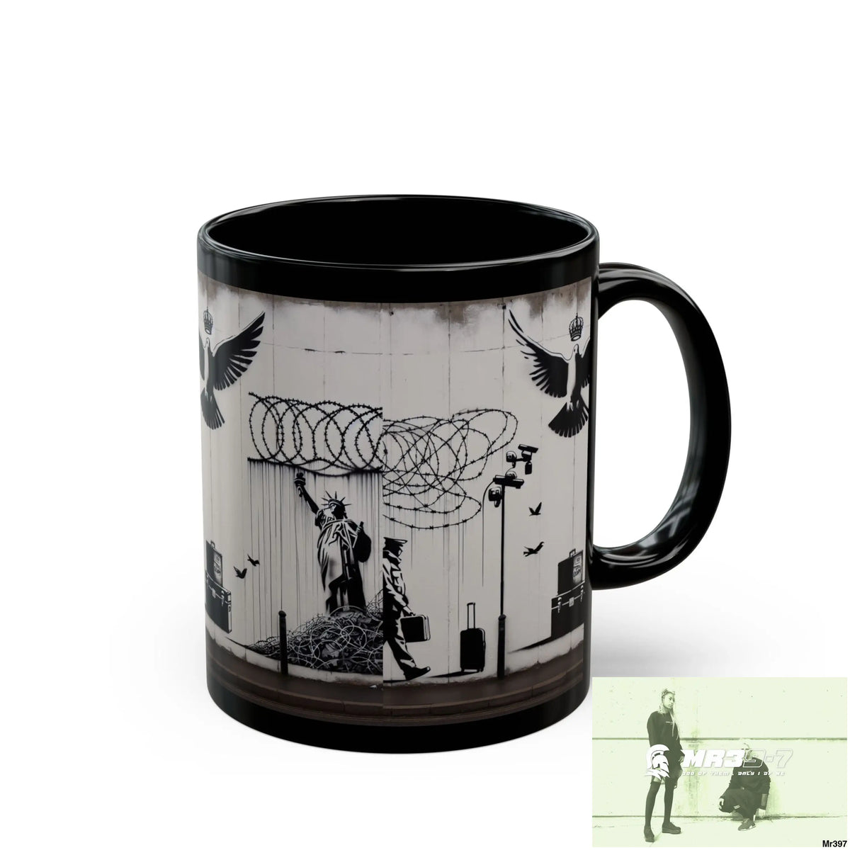 MY LIFE MY DEATHS THEIR PLANS FAILED 2001 TO 2025 LTD EDITION NO 2 11oz Tactical GB / Black Mug 11oz Mug