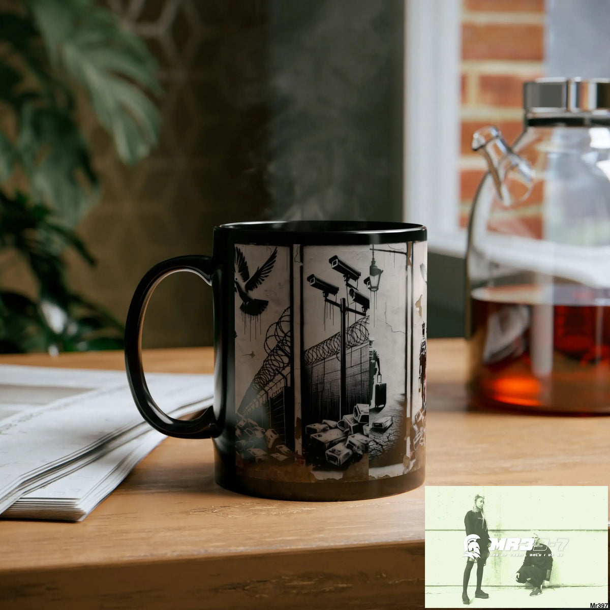 MY LIFE MY DEATHS THEIR PLANS FAILED 2001 TO 2025 LTD EDITION NO 3 11oz Tactical GB / Black Mug 11oz Mug