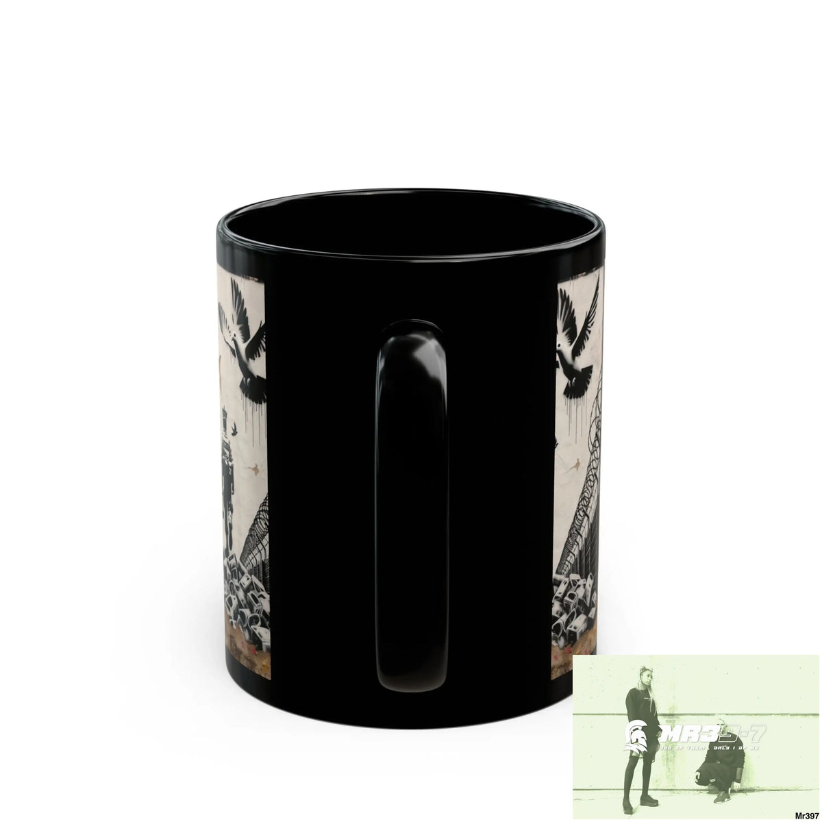 MY LIFE MY DEATHS THEIR PLANS FAILED 2001 TO 2025 LTD EDITION NO 3 11oz Tactical GB / Black Mug 11oz Mug